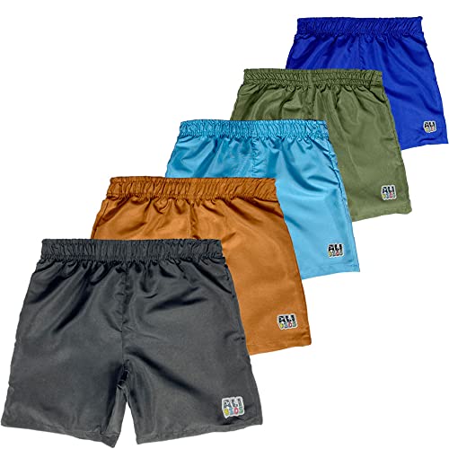 Kit 5 Bermuda Tactel Infantil 2 A 8 Anos Revenda Tamanho:8