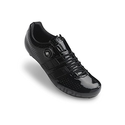 Giro Factor Techlace Mens Road Cycling Shoe ? 39.5, Black (2019)