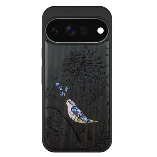 Protection Pixel 11 robuste en bois contre les rayures