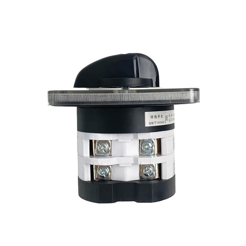 50A 2 Poles 8 Terminals Rotary Cam Switch Universal Changeover Select Interruptor Optional Positions YMZ12-50/2 (Color : 1234)