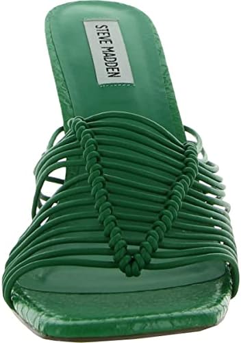Steve Madden Women's Bonds Heeled Sandal, Black, 9.5 | Image 2