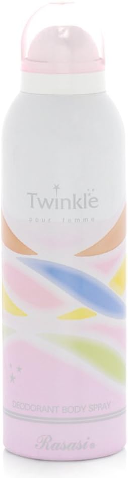 RASASI Female Twinkle Pour Femme Liquid Jasmine Deodorant 200 Ml, 1 Count