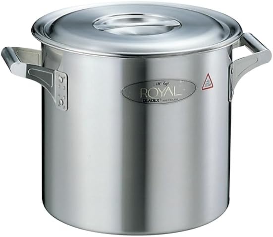 18-10(ステンレス) ロイヤル 寸胴鍋 XDD-300 30cm 20L φ325 IH/ガス