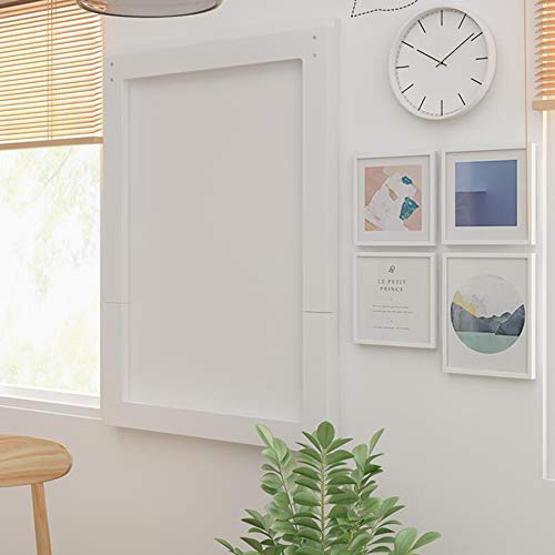 Fold Multifunctional Folding Table Wall-Mounted Dining Table Bar Table, Out Convertible Into Photo Frame, White (120 80 75Cm / 47.2 31.5 29.5In) #TOP2