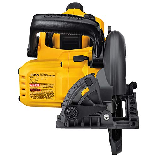DEWALT FLEXVOLT 60V Worm Drive Circular Saw