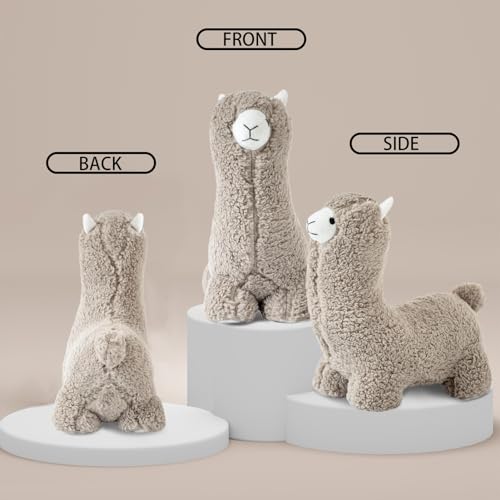 Marwood Cute Door Stopper Decorative Door Stops for Home and Office, Alpaca Weighted Interior Doorstop Fabric Stuffed Animal Door Stopper Floor Decorative