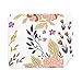 White Yellow Orange Flower Cleaning Cloth Screen Cleaner 2pcs Suede Fabric