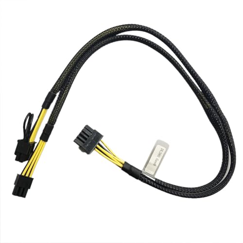Câble adaptateur 10 broches vers 6+8p GPU haute durabilité pour HP DL380 G8 G9 50cm