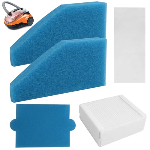Filter Set für Staubsauger, Komplett 5-teilig Geeignet Staubsauger, Kompatibel mit Thomas Filterset 99 (Teile-Nr. 787241), Hochwertiges Zubehör für verbesserte Sauberkeit