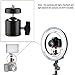 SLOW DOLPHIN Hot Shoe Mount Adapter 360 Degree Swivel Mini Ball Head 1/4 Tripod Screw Head for Cameras, Camcorders, Smart Phone, LED Video Light, Microphone(4 Packs)