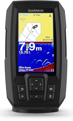 GARMIN SONDA Striker Plus 4 Color 4.3' con TRANDUCTOR DE POPA Doble Haz