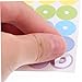VILLCASE 20 Sheets and Girls Sticker Pack Hole Punch Reinforcement Stickers for Loose Leaf Paper