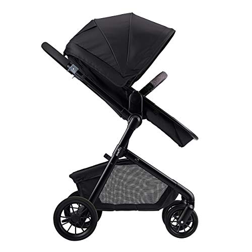 Image of Evenflo Pilot Baby Black Stroller Black