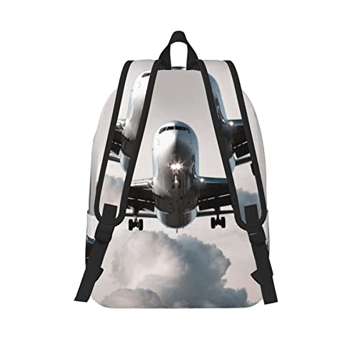Sac à dos ordinateur portable protégeant des chocs en voyage Airplane Art - 3