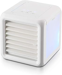 XPfj Chłodziarki parowne wentylator USB elastyczne chłodzenie powietrza, osobisty wyciek klimatyzatora - mini chłodziarka na biurko / nawilżacz powietrza / lampka nocna do użytku wewnątrz i na zewnątrz