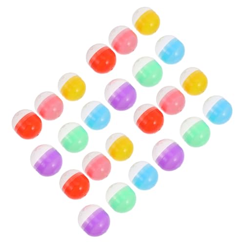 FUNOMOCYA Plastic Packaging Balls 47x55mm Empty Capsules Vending Prize Balls Boys and Girls