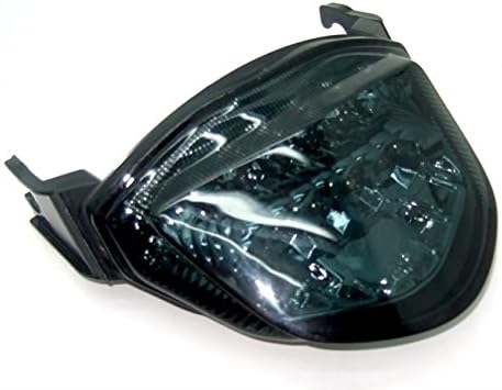 Niree Motocycle LED Integrated Rear Running Tail Stop Brake Light Super Bright Tail Light Fit For Suzuki 05-06 GSXR1000 GSX-R 1000 K5 Chrome Smoke