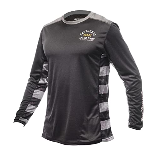 Fasthouse Classic Outland Long Sleeve Jersey (Black, Xx-Large) #TOP6