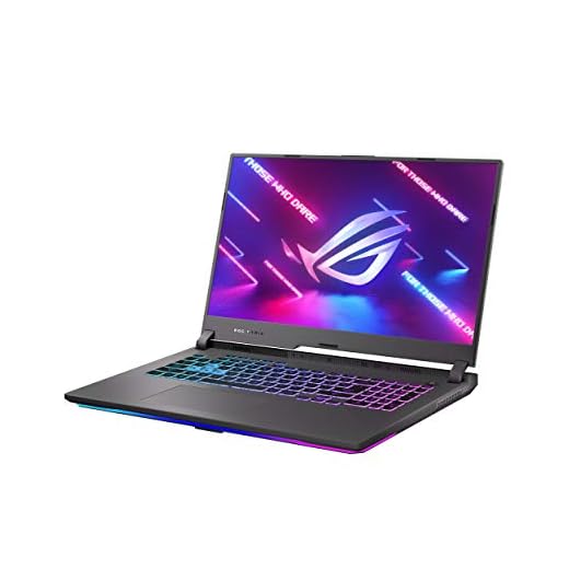 ASUS ROG Strix G17 (2021) Gaming Laptop, 17.3” 144Hz IPS Type FHD, NVIDIA GeForce RTX 3060, AMD Ryzen 9 5900HX, 16GB DDR4, 512GB PCIe NVMe SSD, RGB Keyboard, Windows 10, G713QM-ES94