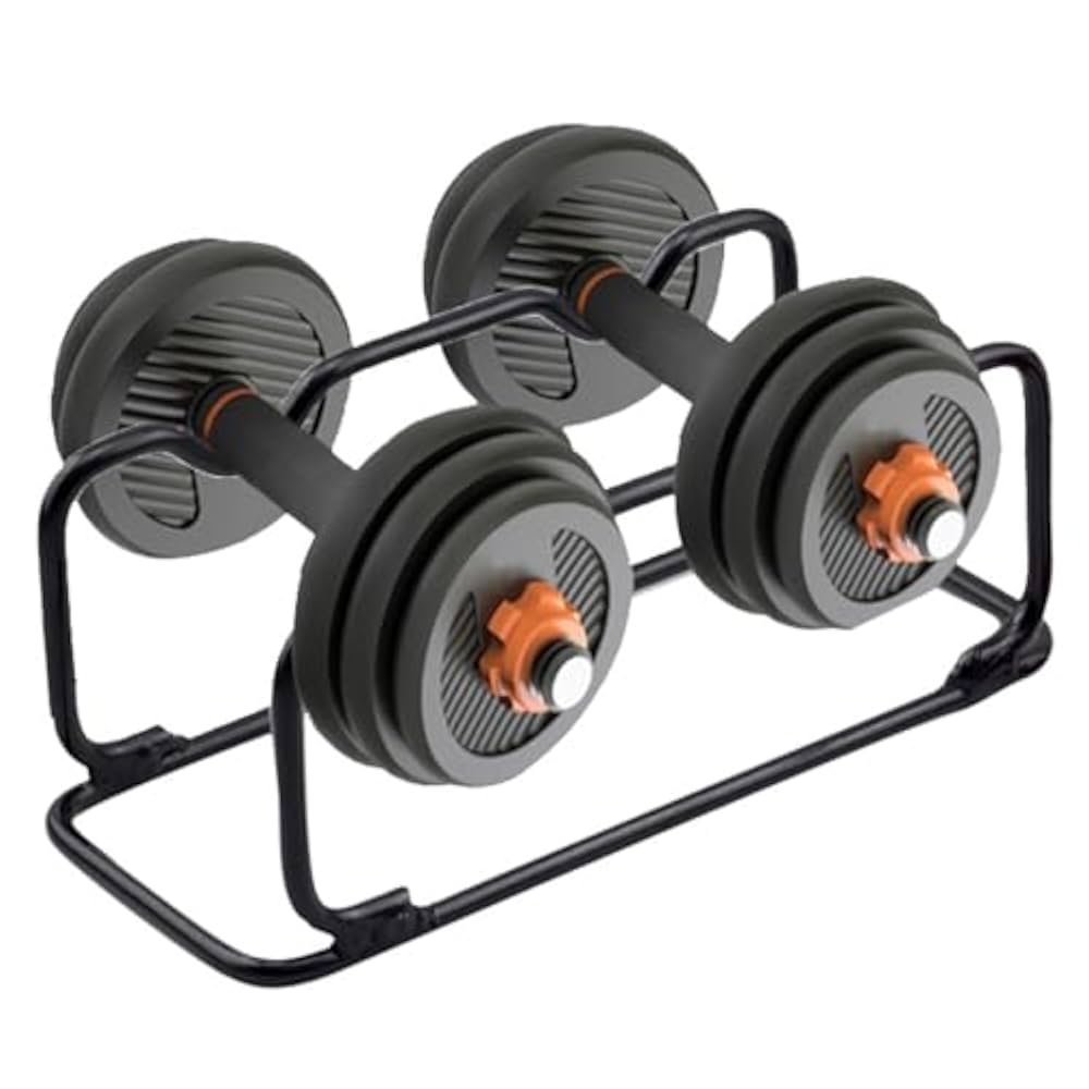 ダンベル　ラック　セット Amazon.co.jp: ダンベルラック 六角形の新しい調節可能な3層