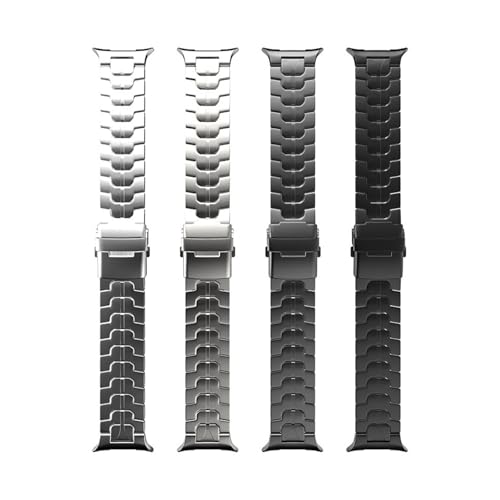 Correa de titanio para Samsung Ultra integrada con ajuste sin espacios gris 4