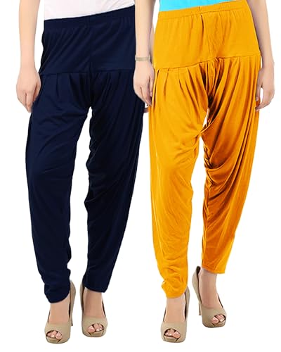 Image of Buy That Trendz Patiala Salwar for Women Relaxed Fit Viscose Patiyala Salwar Harem Bottom Pants