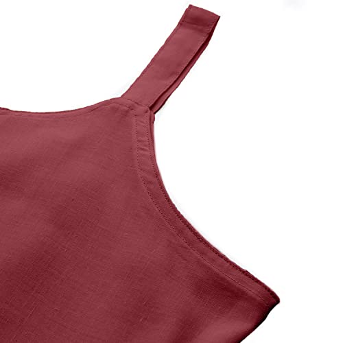 Image of Cotton Short Camisole Non-Stretchable Slip for Women | Short Kurti Slip | Short Camisole | Half-Length Lining | Waist Length Inner | Sameez | Samij(Half Slip)