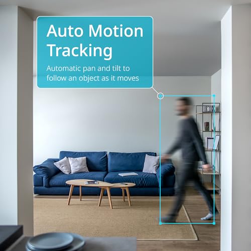 D-Link DCS-6501LH 2K Pan & Tilt Wi-Fi Camera (1296p, motorisiertes Schwenken&Neigen, Nachtsicht, SD Card & Cloud Recording, Bewegungs- & Ger&auml;uscherkennung, 2-Wege Audio, Fernzugriff per App)