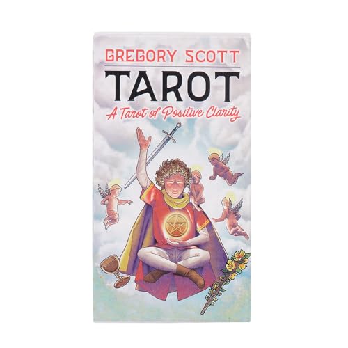 オラクルデッキ、タロットカード、78枚の鮮やかな画像が神秘的な洞察を刺激し、絶妙なアートがビジョンと耐久性のあるビルドを提供し、活気のある集まりのための占いを提供します。