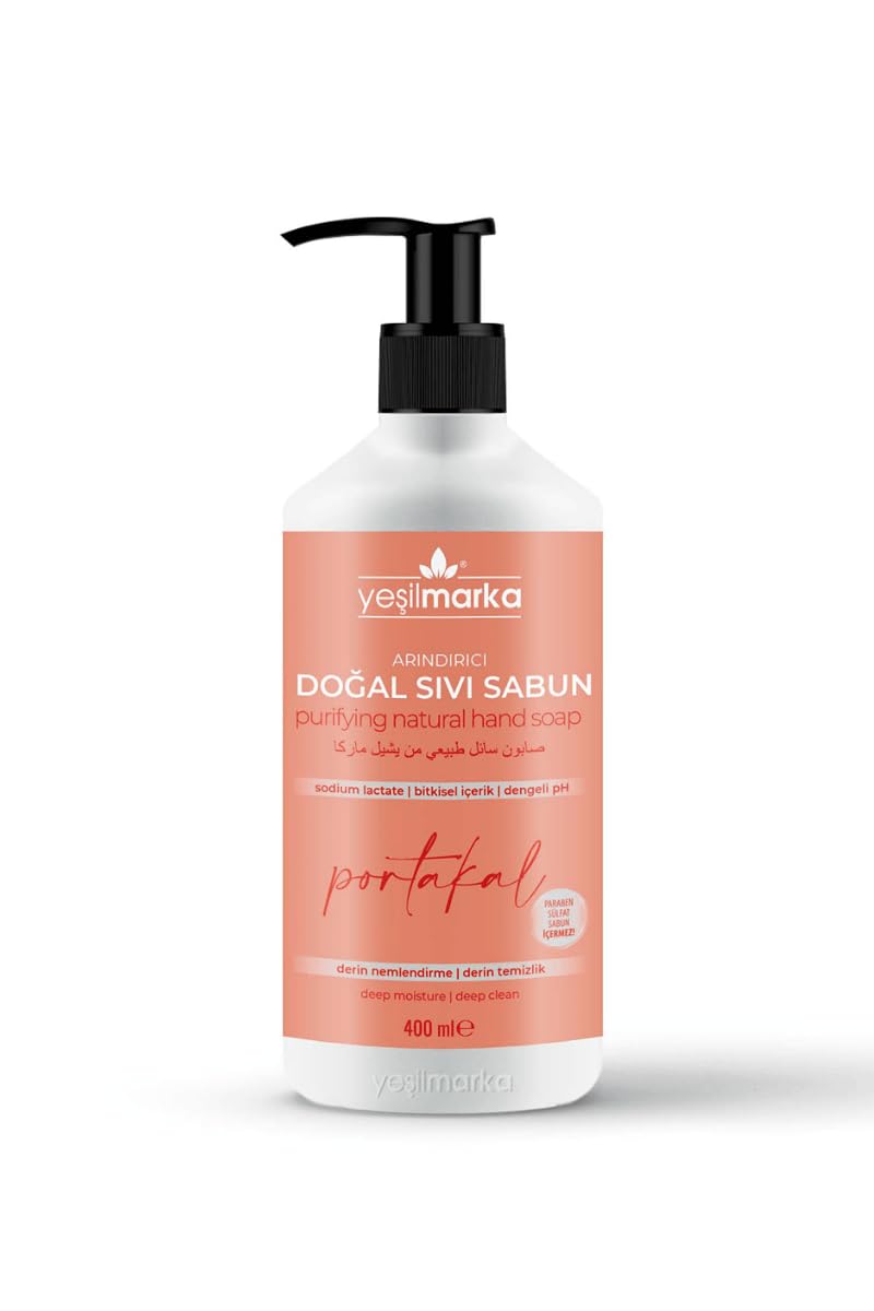 Yeşilmarka Doğal Sıvı Sabun - Portakal 400 ml