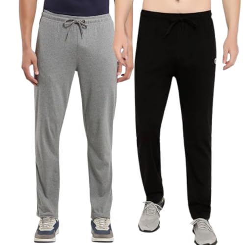 Image of boffi... 100% Cotton Men's Track Pants Sporty Pack of 2