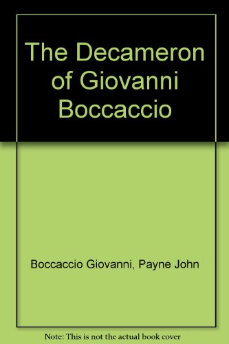 The Decameron of Giovanni Boccaccio [Unknown] B000OKHKJ0 Book Cover