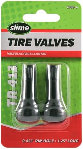 Lawn Mower Valve Stem Secrets: What You Didn't Know About Performance 3 Slime 2080-A Tubeless Tire Valves 1¼", TR 413 45, Schrader Valve stem, Pack of 2 valves
