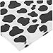 WHAMVOX 1set Cow Theme Tableware Set Includes Paper Plates Cups Napkins for Boys and Girls Birthday Party for Farm Animal Celebrations