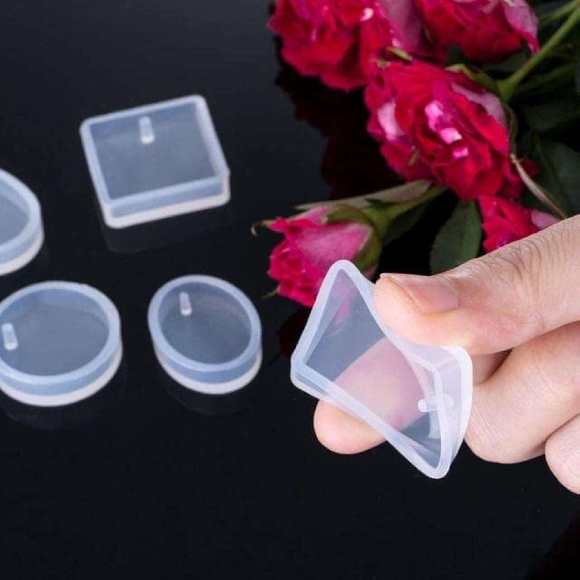 Resin Coaster Molds for DIY Craft Making