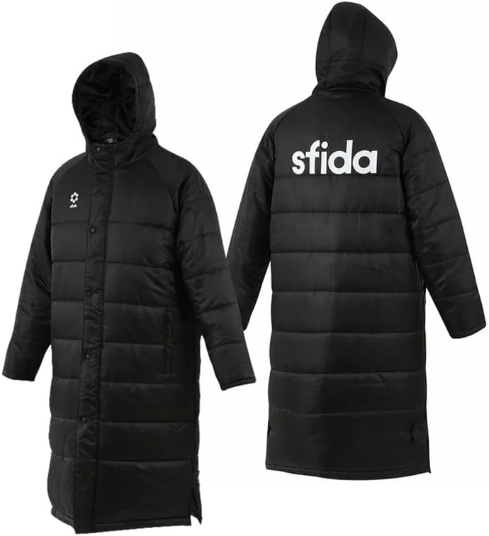 SFIDA ブラック ベンチコート M コート - SFIDA Online Store