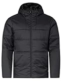 VAUDE Herren Jacke Neyland Hooded Insulation Jacket, sehr warm, PrimaLoft® Wattierung, atmungsatkiv und schnell trocknend, black, L