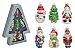 Produktbild Tannenbaumschmuck Christbaumschmuck 6-teilig Nussknacker, Schneemann, Tannenbaum, Nikolaus, Weihnachtsbär