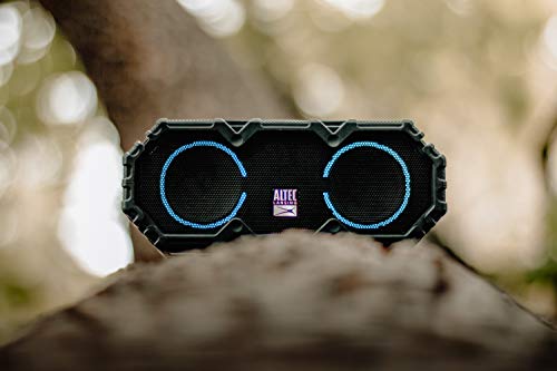 Altec Lansing LifeJacket Jolt - Waterproof Bluetooth Speaker, Durable & Portable Speaker with Qi Wireless Charging and Voice Assistant, Black w/Lights by Altec Lansing - Image 6