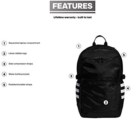 adidas Core Advantage Backpack, Black 