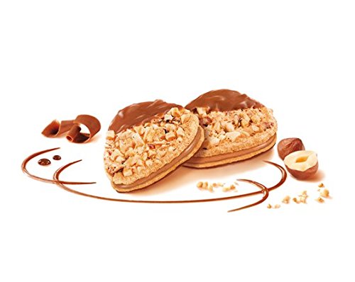 Kambly DeLuxe Swiss Cookies - ECLATS DE NOISETTES - 100gr / 3.52oz bar (5 Boxes PACK)