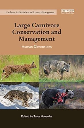 Buy Large Carnivore Conservation and Management — BookShops.in