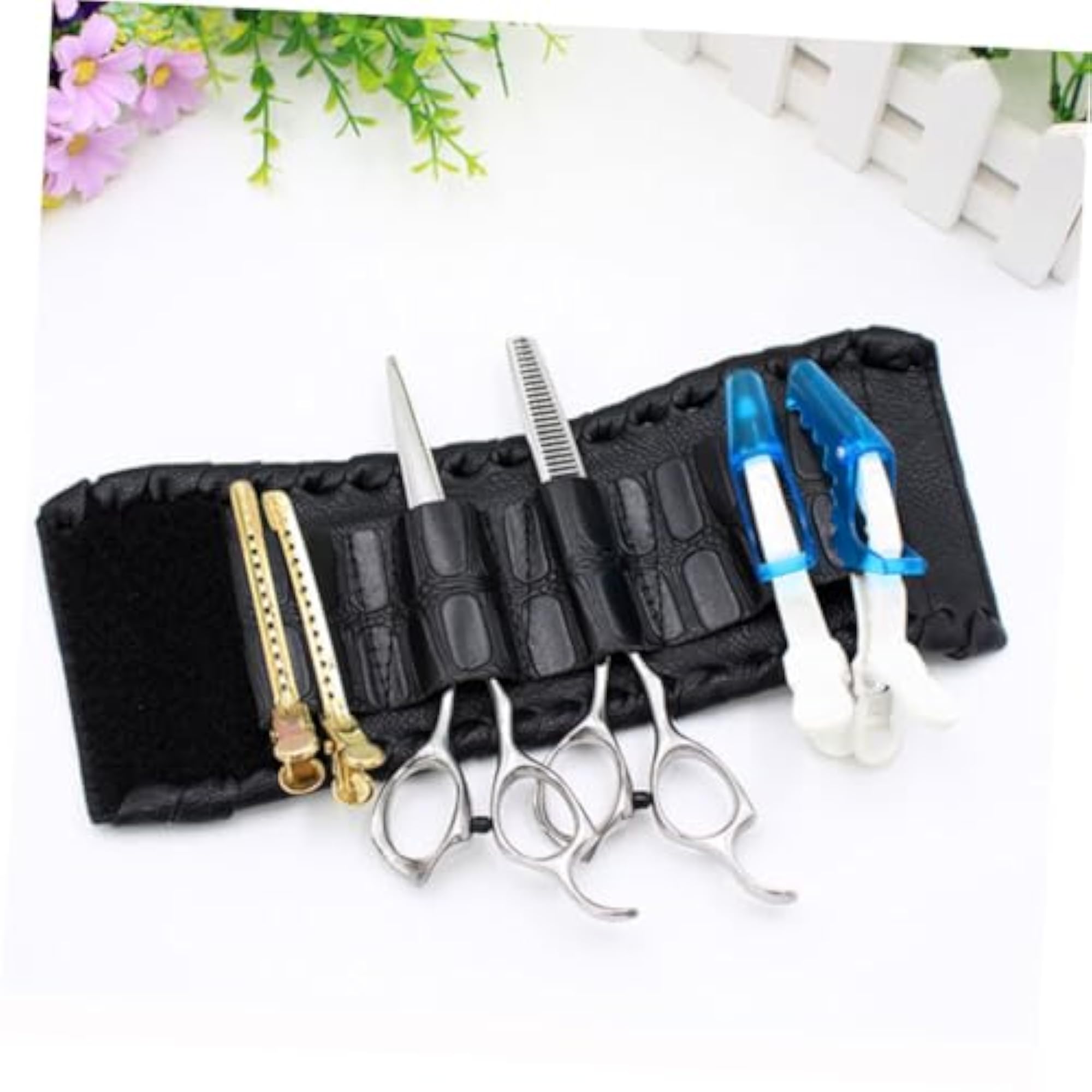 Hairdressing Pouch Scissors Holder Wristband Bag for Barbers