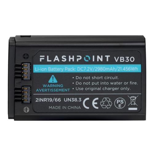 Flashpoint VB30 Lion Battery Pack for Zoom Lion X Pro (2980mAh, 21.456Wh)