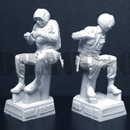 Figura modelo de resina militar 1:35 kit sin pintar miniatura 3