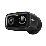 Tapo Outdoor Security Camera Wireless, 1080P, Up to 180-Day Battery, Free Person Detection, Custom Zones, Color Night Vision, SD/Could Storage, Wrks w/Alexa/Google, Ideal for Homeowners(C401) Black