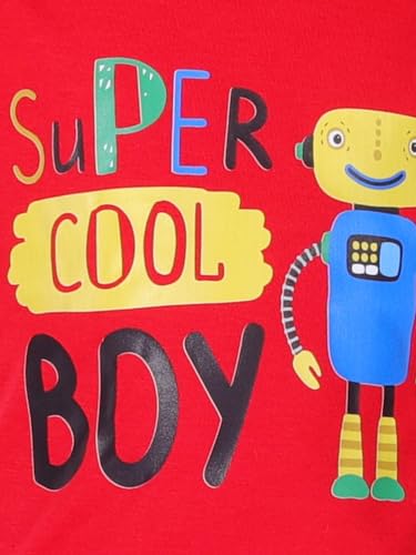 Image of superminis Boy's /Girls Cotton Round Neck Full Sleeves Regular Fit T Shirts With Trendy And Fun Prints