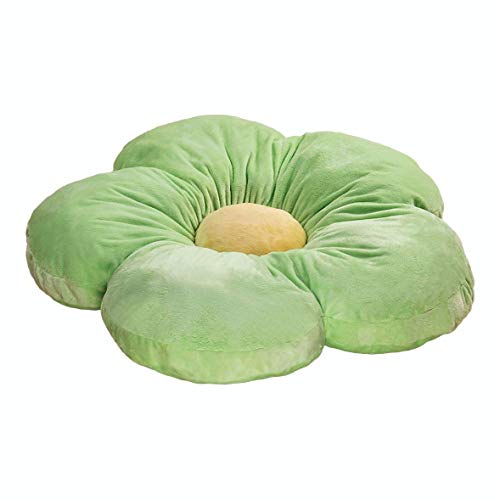 Butterfly Craze Girls Flower Floor Pillow Seating Cushion, for a Reading Nook, Bed