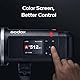 Godox AD600BM II AD600BMII Manueller HSS-Außenblitz, 500 Blitze bei Volllast, 40W LED-Modellierlampe, Farbkodierte LED-Bedienfelder, 10.8V/8940mAh Li-Akku, mit Bowens-Mount für vielfältige Lichtforme