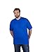 Produktbild Premium V-Ausschnitt T-Shirt Plus Size Herren, Königsblau, 5XL